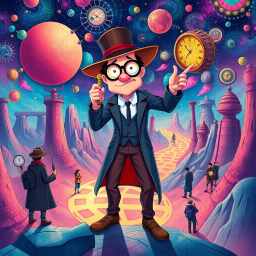 Chrono-Caper: Whose Time Is It Anyway? - Text-based game