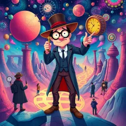 Chrono-Caper: Whose Time Is It Anyway? - Text-based game
