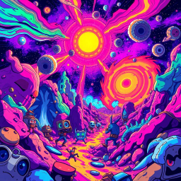 Spectrum Wars: Which Dimension is it Anyway? - Text-based game