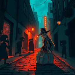 Whose Shadows Are These? - Text-based game