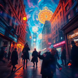 ChronoClash: Whose Time Is It Anyway? - Text-based game