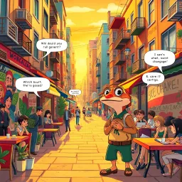 Code Switch Chronicles: Whose Hello Is It Anyway? - Text-based game