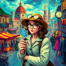 Chrono-Caper: Whose Time Is It Anyway? - Text-based game
