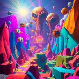 Spectrum Wars: Which Dimension Is It Anyway? - Text-based game