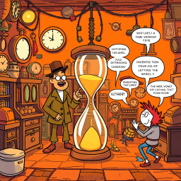 Chronochaos: Whose Time Is It Anyway? - Text-based game