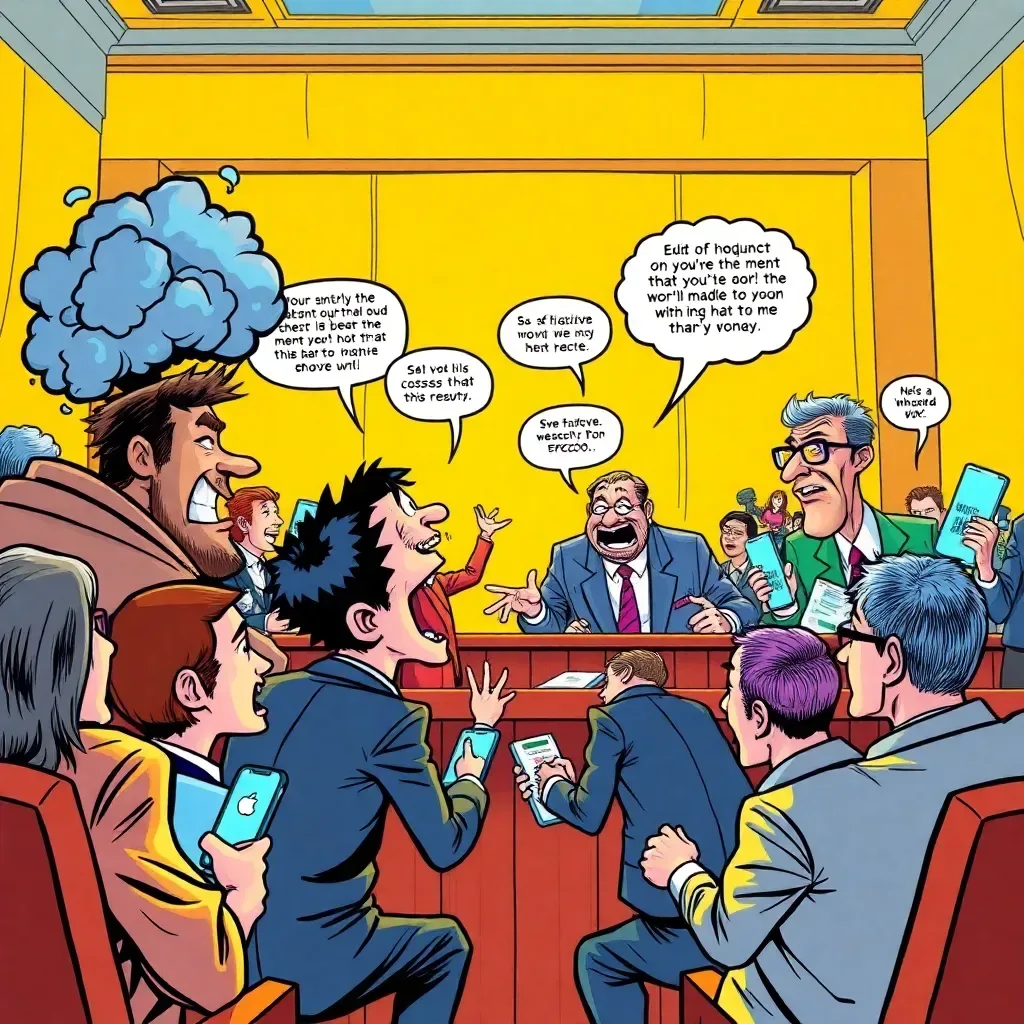 Litigation Laughter: Copyright Chaos