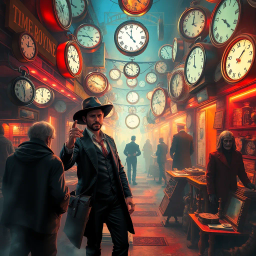 ChronoClash: Whose Time Is It Anyway? - Text-based game