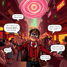 Chrono-Capers: Whose Time Is It Anyway? - Text-based game