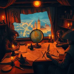 GeoQuest: The Cartographer's War