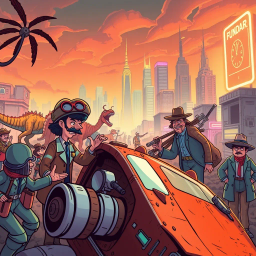 Chrono Clash: Whose Time Is It Anyway? - Text-based game