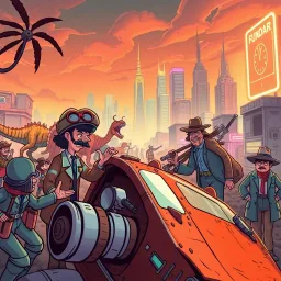 Chrono Clash: Whose Time Is It Anyway? - Text-based game