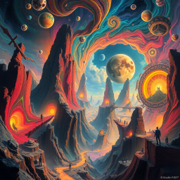 Spectrum Wars: Which Dimension Is It Anyway? - Text-based game