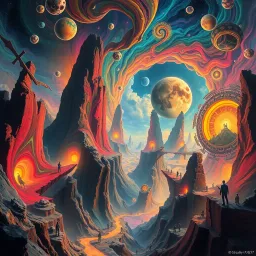 Spectrum Wars: Which Dimension Is It Anyway? - Text-based game
