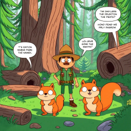 Whose Logs Are These, Anyway? - Text-based game