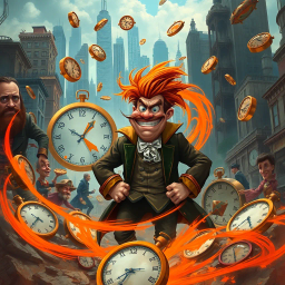 ChronoClash: Whose Time Is It Anyway? - Text-based game