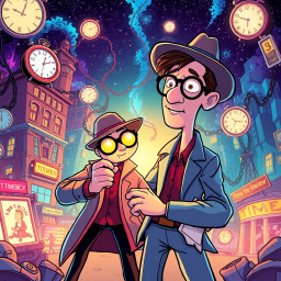 Temporal Tangle: Who's Time Is It Anyway? - Text-based game