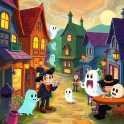 Hello, Whose Ghost is it Anyway? - Text-based game