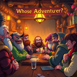 Whose Adventure Is It Anyway? - Text-based game