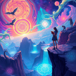 Spectrum Wars: Which Dimension Is It Anyway? - Text-based game