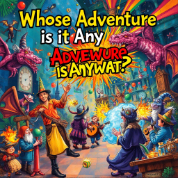 Whose Adventure Is It Anyway? - Text-based game