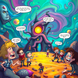 MetaQuest: Whose Adventure Is It Anyway? - Text-based game