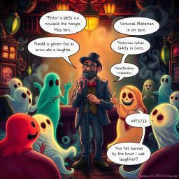 Hello, Whose Ghost Is It Anyway? - Text-based game
