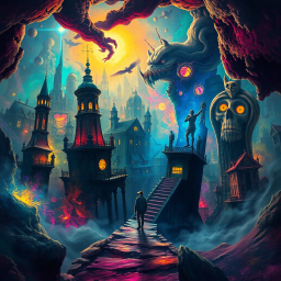 Nightmare Chronicles: Who's Dreaming This? - Text-based game