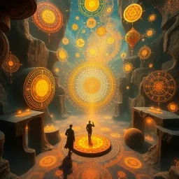 Spinning Glyphs Adventure - Text-based game
