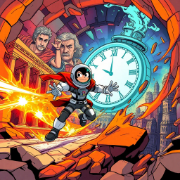 Chrono Clash: Whose Time Is It Anyway? - Text-based game