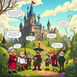 Whose Prophecy is it Anyway? - Text-based game