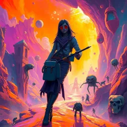 Spectrum Wars: Which Dimension Is It Anyway? - Text-based game