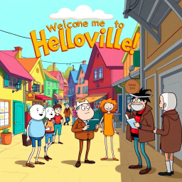 Whose Hellos Are These, Anyway? - Text-based game