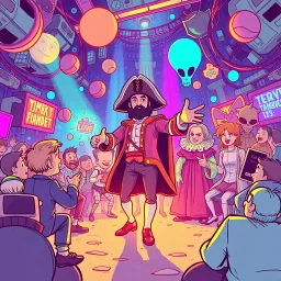 Chrono-Caper: The Great Time-Tangle - Text-based game