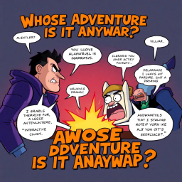 Whose Adventure Is It Anyway? - Text-based game
