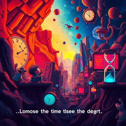 Chronochaos: Whose Time Is It Anyway? - Text-based game