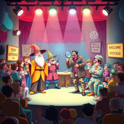 Whose Adventure Is It Anyway? - Text-based game