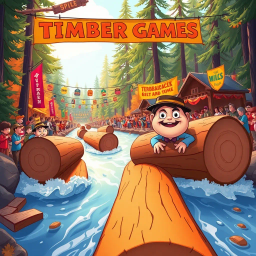 Log Jam: Wood You Believe It? - Text-based game