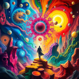 Spectrum Wars: Which Dimension Is It Anyway? - Text-based game