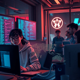 Code Painters: The Great CI/CD Heist - Text-based game