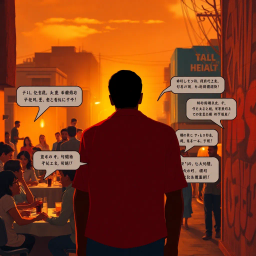 Code Switch Chronicles: Whose Hello is It Anyway? - Text-based game