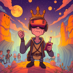 MetaQuest: Whose Adventure is it Anyway? - Text-based game