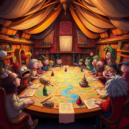 Narrative Nexus: Whose Adventure Is It Anyway? - Text-based game