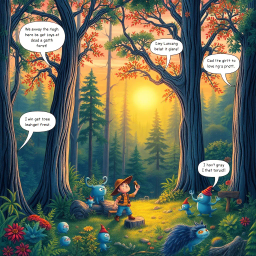Log Jam: Wood You Believe It? - Text-based game