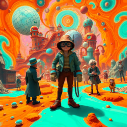 Spectrum Wars: Which Dimension Is It Anyway? - Text-based game