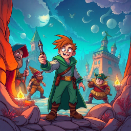 Whose Adventure is It Anyway? - Text-based game