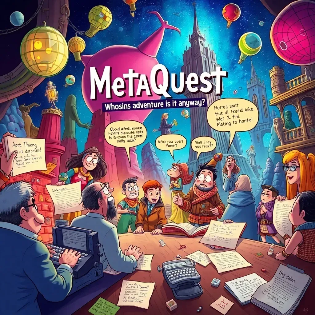 MetaQuest: Whose Adventure is it Anyway?