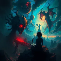 Nightmare Weavers - Text-based game