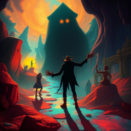 Whose Shadow Is It Anyway? - Text-based game