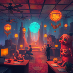 Whose Nightmare Is It Anyway? - Text-based game