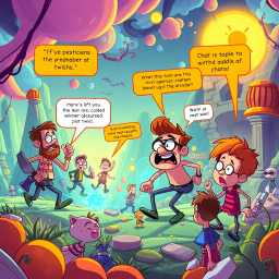 MetaQuest: Whose Adventure Is It Anyway? - Text-based game